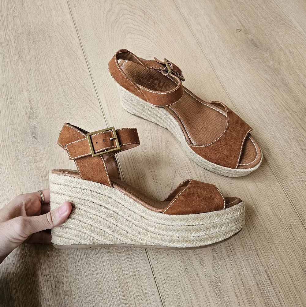 Circus by Sam Edelman Delilah Espadrille Wedge Sandal US 8.5 - Picture 2 of 11